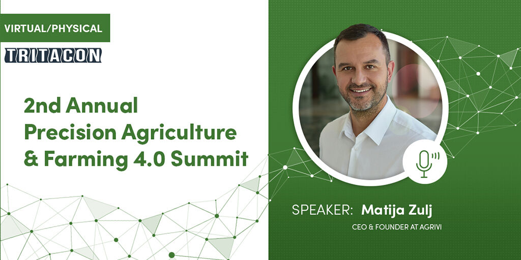 High-tech agriculture is becoming a standard. How do farmers use it in their daily work will be the topic of the 2nd Annual Precision Agriculture and Farming 4.0 Summit.
AGRIVI CEO Matija Zulj will be a speaker at this event where he will present his thoughts.

📅 October, 14th