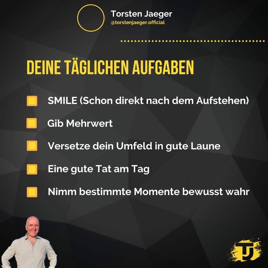 Deine täglichen Aufgaben bit.ly/3iD43Br
