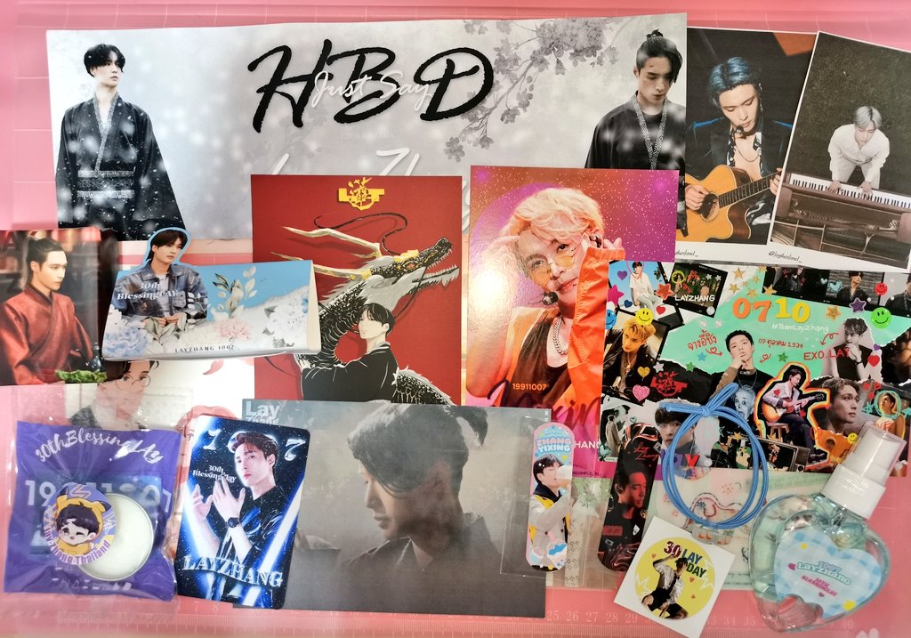 Gtl_LCaMy's tweet photo. ได้รับ Giveaway จากโปรเจคแล้วค่า แน่นมากเลย ขอบคุณนะคะ💜 #30thBlessingLAY https://t.co/RZBwoGFx4l