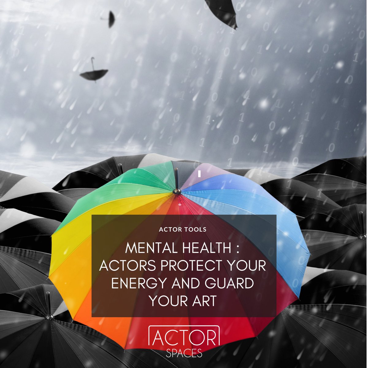 actorspaces's tweet image. ACTOR TOOLS | MENTAL HEALTH 

Here’s a few practices for Actors on how to protect your energy and guard your art 📌 this Mental Awareness Month courtesy of Abby Molz 
- Link 🔗 bit.ly/3uZuAOk

What are your practices to keep Mentally fit ? 

#ActorSpaces 
#ActorTools