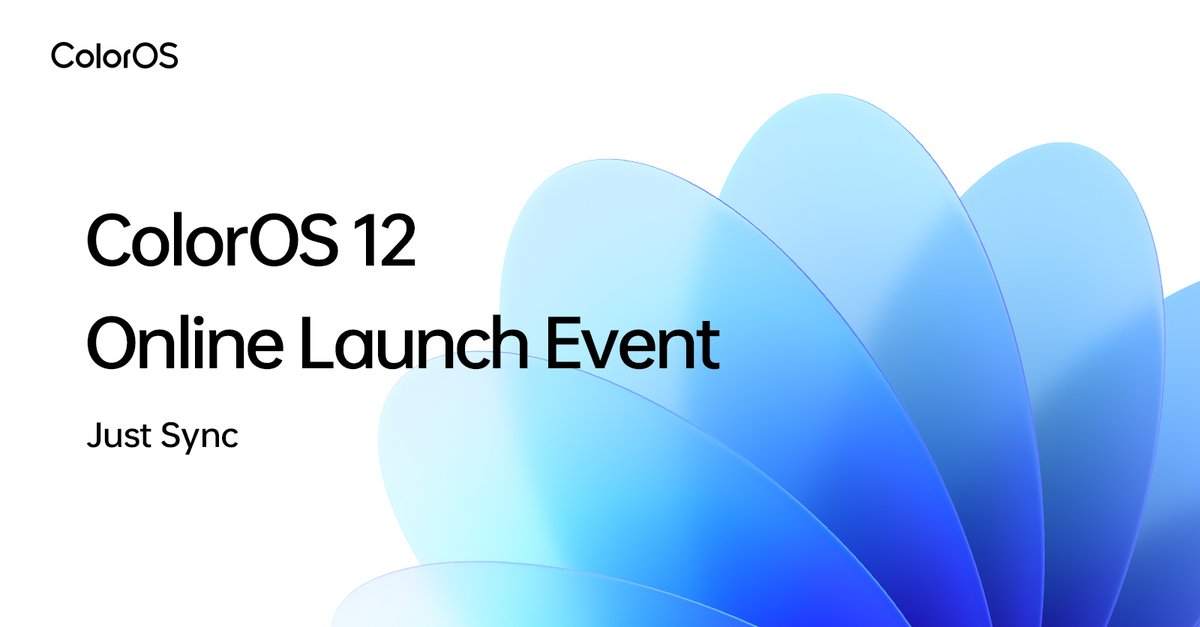 In 45 Minuten ist es soweit!

🍀ColorOS12 - Online Launch Event
🕚11:00 Uhr
📍youtube.com/watch?v=_RItNa…

#ColorOS12