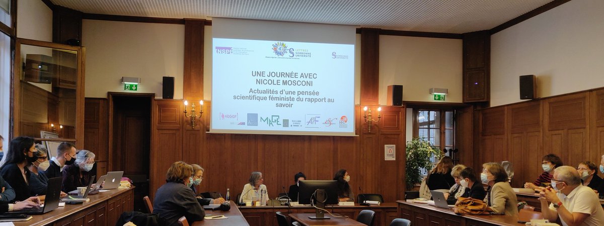 Hommage ce jour à Nicole Mosconi et à ses apports aux sciences de l'éducation. Retour sur ses travaux inspirants articulant rapport au savoir et rapports sociaux de sexe  <a href="/Sorbonne_Univ_/">Sorbonne Université</a>