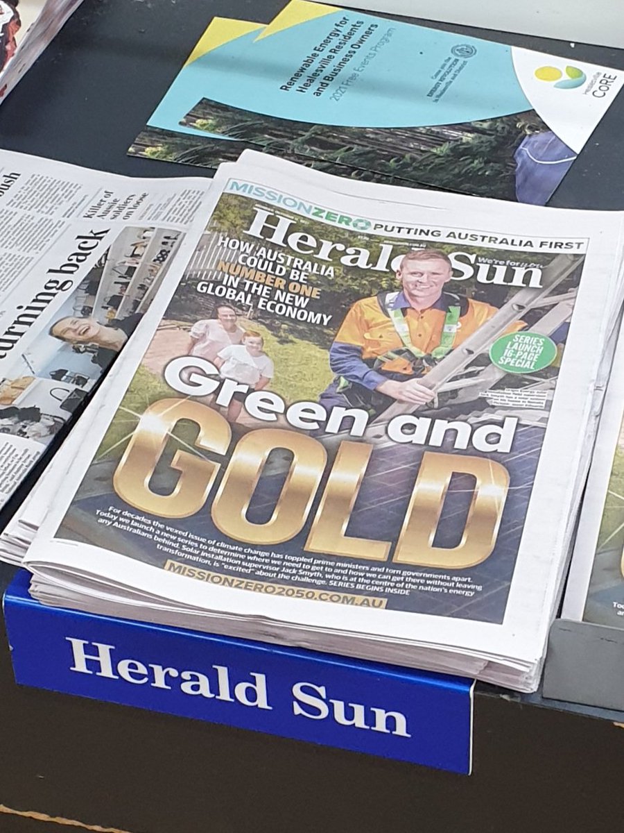 What alternate planet are we on..? What's the catch?  Suddenly #MurdochGutterMedia is talking #climatechange? #auspol