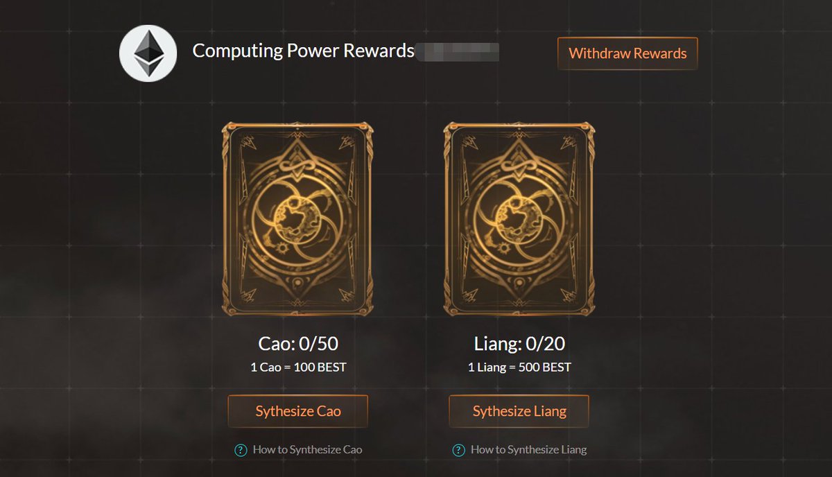 The 2nd round of $BEST #NFT #ETH computing power cards #Mysterybox Lucky Draw will start on 11th 2pm UTC👀

50 Cao Cards and 20 Liang Cards with $BEST rewards are waiting for our supporters.

Stake 100 $BEST, have 10 chance to draw👇
bestokens.network/nft/blind-box