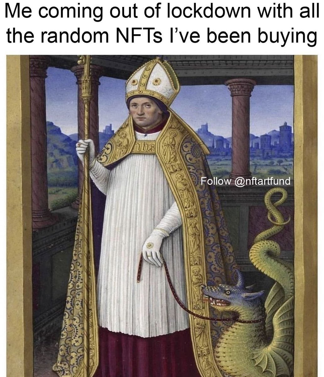 rizzorbust's tweet photo. GM! 

Every time I check my #NFT collection it looks so random https://t.co/v1dDNtLEgQ