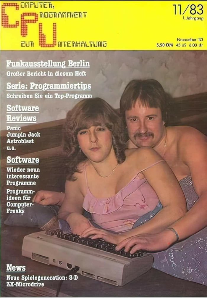 Being a #developer in the 80s certainly was different in germany… #gamedev #humor