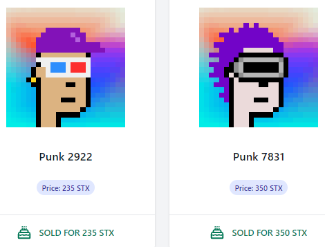 PunksOnStacks's tweet photo. GM #StacksPunkers and a happy start the week!
Today is looking like purple is the way to go, oh and some ginger too π
So why not get a colorful start of the week with a new #StacksPunk? Get yours hereπ¨
https://t.co/otith9Czab https://t.co/btOTeD8FA6
