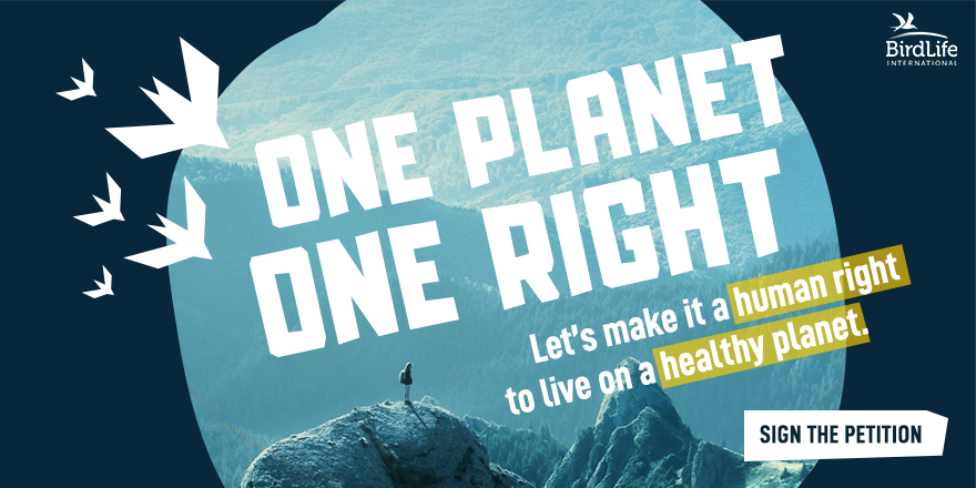 👏🌱🌍 Το Συμβούλιο Ανθρωπίνων Δικαιωμάτων του ΟΗΕ αναγνώρισε ομόφωνα το υγιές &amp; βιώσιμο περιβάλλον ως θεμελιώδες ανθρώπινο δικαίωμα!
Η ιστορική απόφαση υιοθετεί ένα αίτημα χρόνων, που στήριξε και η @BirdLe_News μέσα από την καμπάνια #1Planet1Right ➡️ bit.ly/3oNrbB5