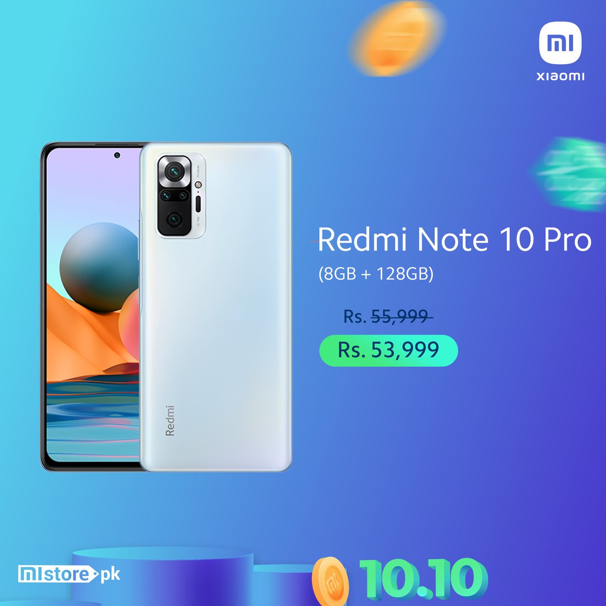 MistorePk's tweet photo. Grab your new Redmi or POCO Smartphone on a discounted price at 10.10 Sale.
Rush to Mistore now, because flat discounts will only last till 15th October.
Shop now: https://t.co/QFpdBsiH5P
#DusDus https://t.co/6Y68vCRq1u