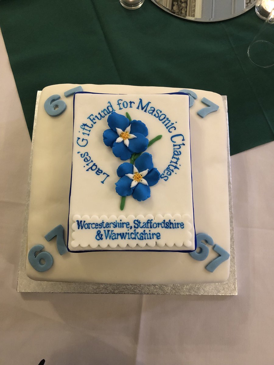 Great to be able to represent the Province ⁦<a href="/WorcsMasons/">Worcestershire Freemasons</a>⁩ yesterday to celebrate the extraordinary achievement of the Ladies Gift Fund in raising over £370,000 for the Masonic Charitable Foundation and its predecessors over 67 years