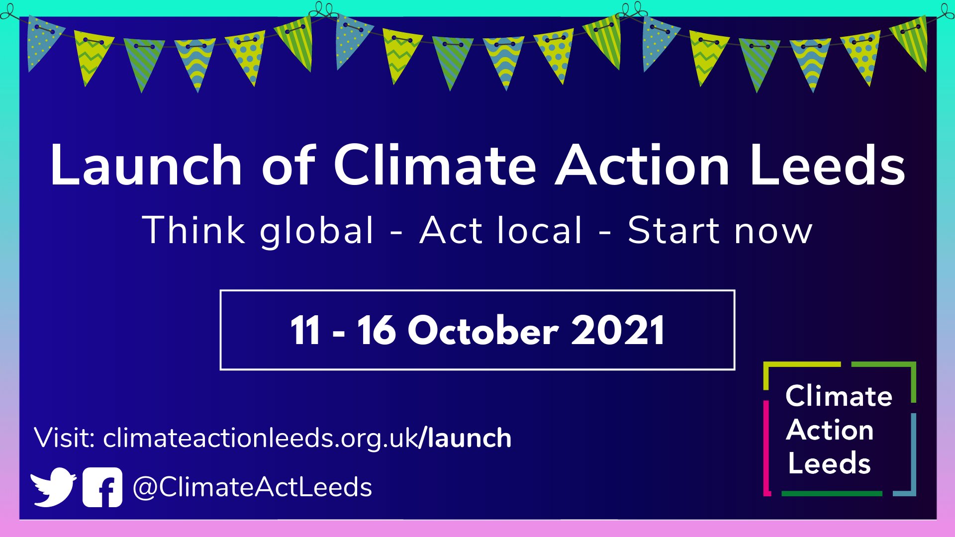 Climate Action Leeds on Twitter "🎉Climate Action Leeds Launch Week🎊 We