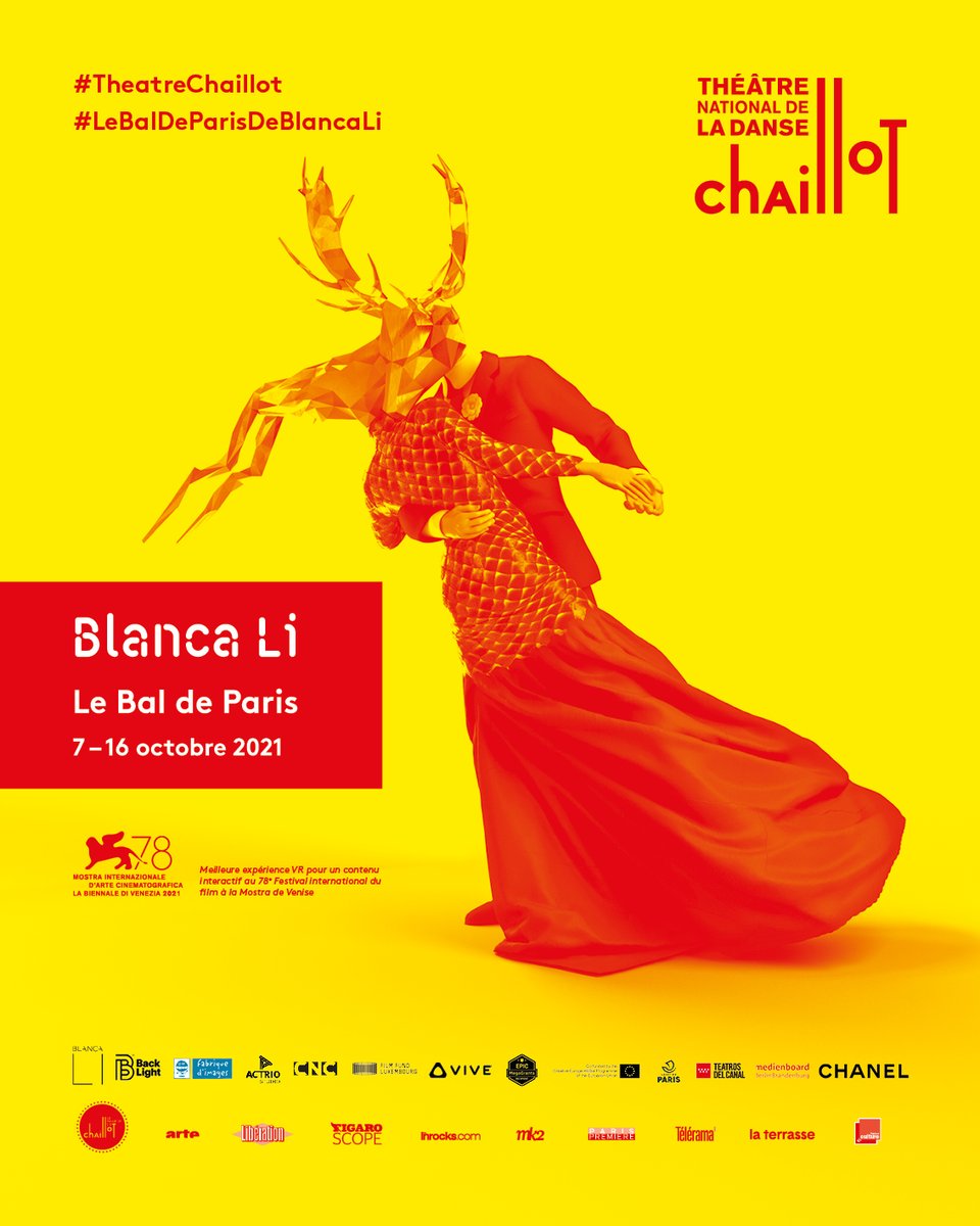 - SOLD OUT -

Le Bal de Paris de Blanca Li is sold out at <a href="/theatrechaillot/">Théâtre Chaillot</a>! 🥳
So many smiles and emotions from the audience. 💕

Many thanks to everyone.
#VR #leBalDeParisDeBlancaLi