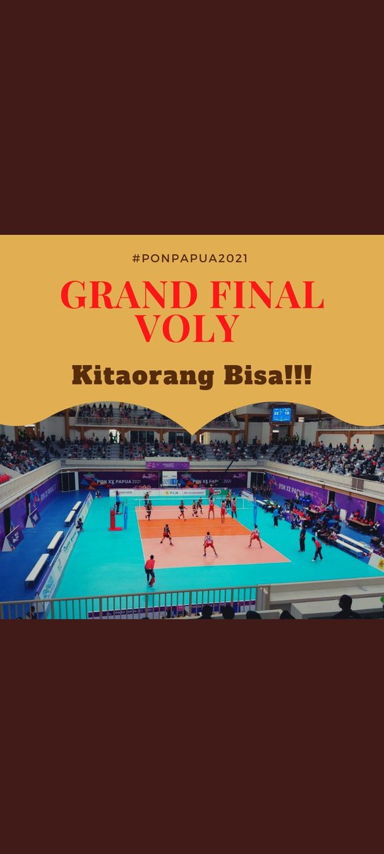 Miakhalifapaqot's tweet photo. Tak terasa sudah mau final lagi guys di @ponxx2020papua 
#PONPapua2021
#PapuaHebat
#PONXXPapua2021
#IndonesiaPapua
@ponxx2020papua @jokowi @ridwankamil @aniesbaswedan @KhofifahIP @ganjarpranowo https://t.co/cXcOcxByc1