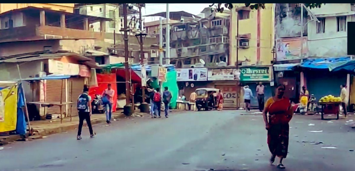 Mumbaikhabar9's tweet photo. Bandh live | Shops in Kalyan East remain closed. https://t.co/g3VorFjf7F