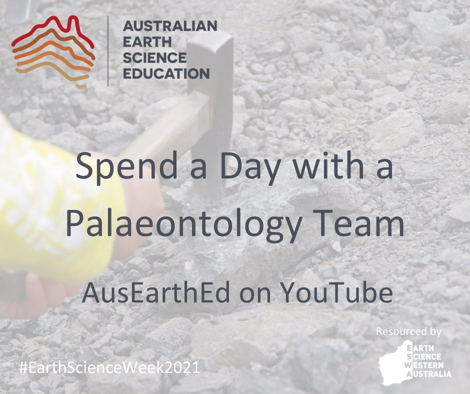 EarthScienceWA's tweet photo. #ArchaeologyDay is the last official day of #EarthScienceWeek2021! We love a good dig but do tend to be looking for something a bit older 😀. Like the team at Flinders University - https://t.co/tsCCkZdmvZ https://t.co/AaPzptMfwS