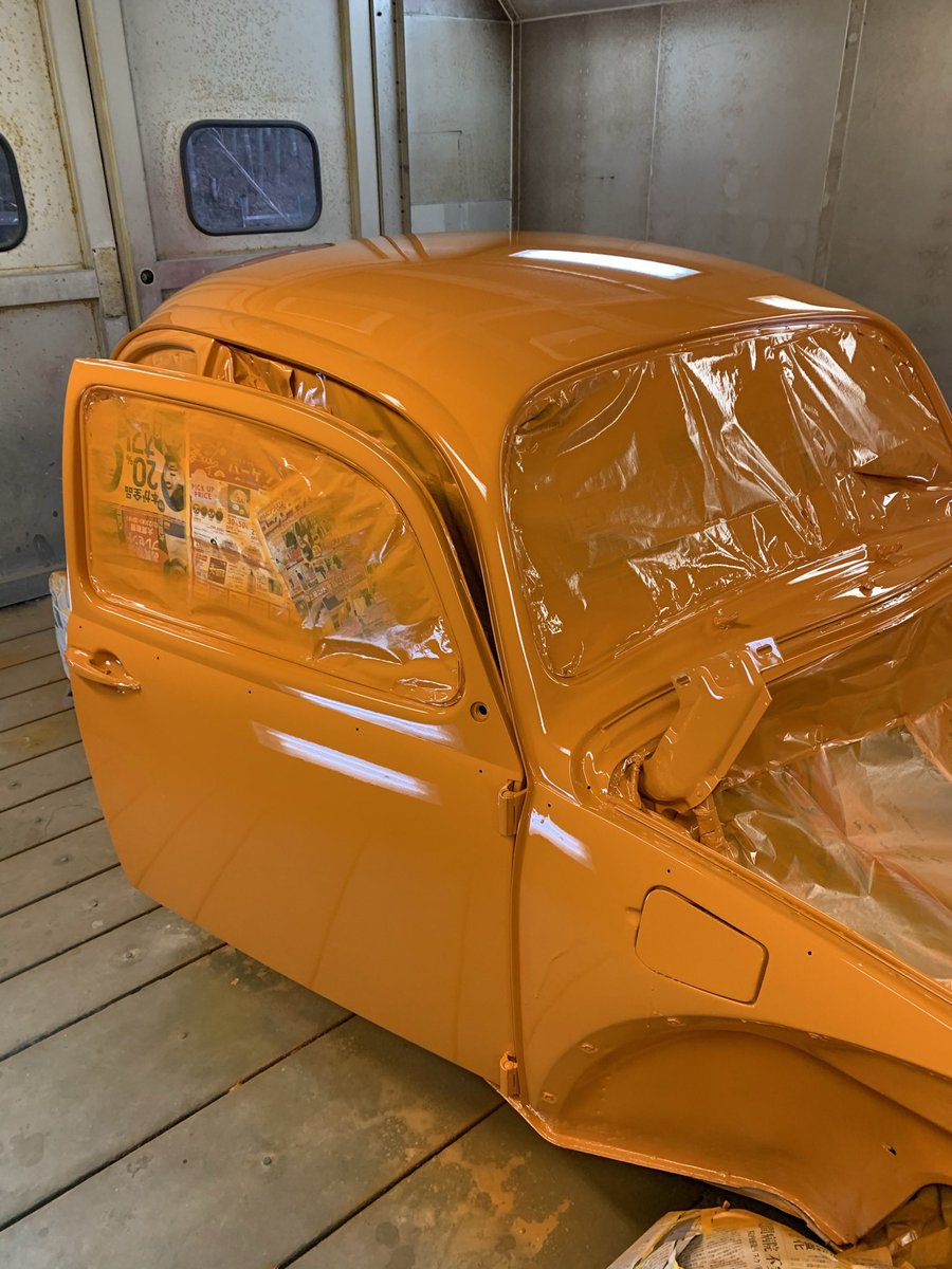 finecloud2020's tweet photo. 塗装５０年のプロの元、愛車の刷毛塗り塗装してみませんか？？限定で愛車の全塗装コースもあります！詳しくはhttps://t.co/y14oBBYqtj

#クラウドファンディング #刷毛塗り #全塗装 #愛車 #CAMPFIRE #板金 #プロ  #takaratoryo https://t.co/X7paJ6js4K