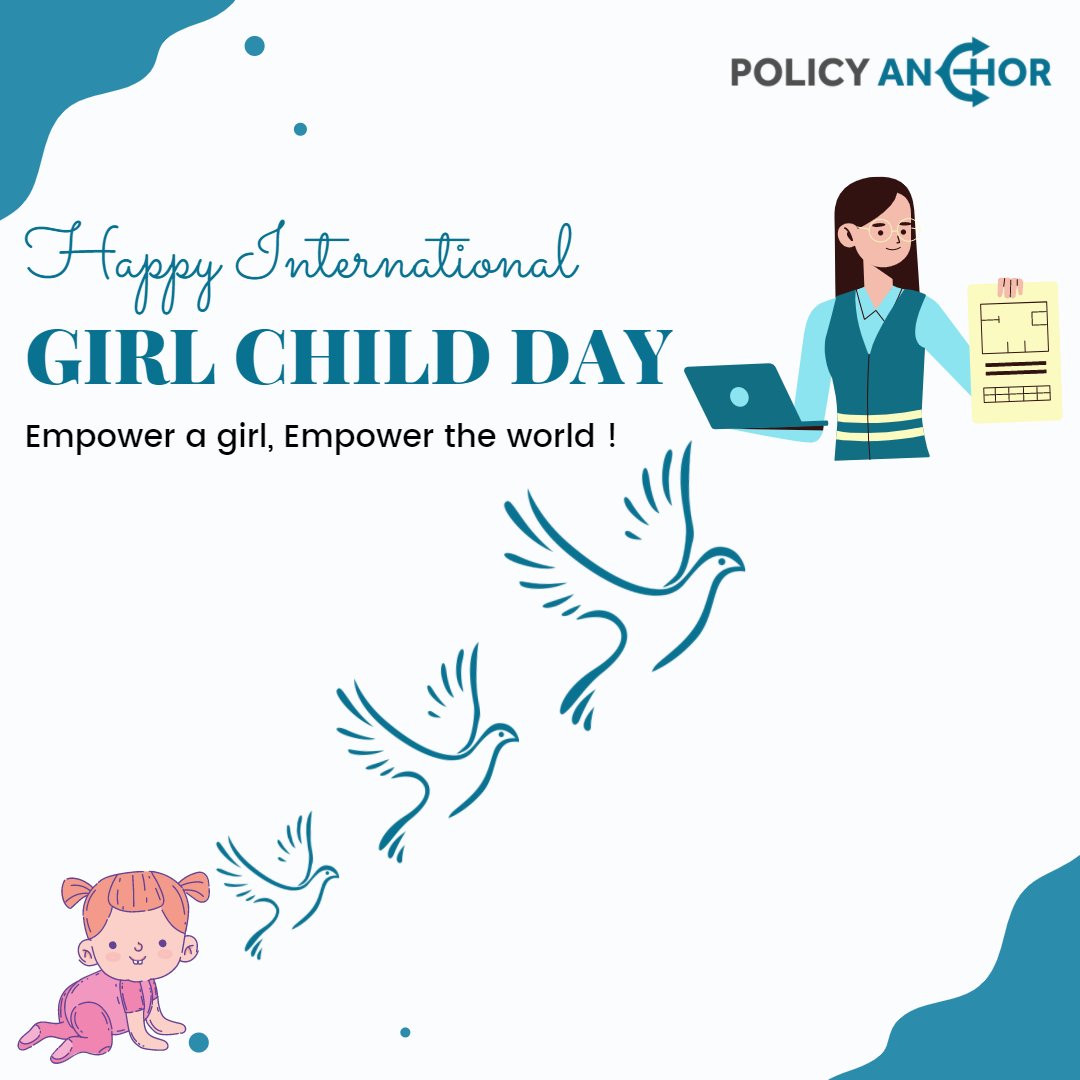 AnchorPolicy's tweet photo. Give her wing to fly, let her unleash her super power !
Happy International Girl Child Day !!
.
.
.
.
.
#girlpower #internatonalgirlchildday #girlchild #saveher #girls #11October2021 #policyanchor #empower #empowergirls https://t.co/KtwlzMaNhF