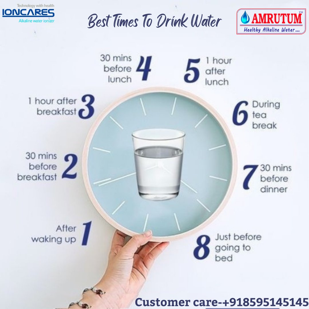 When Is the Best Time to Drink Water?
