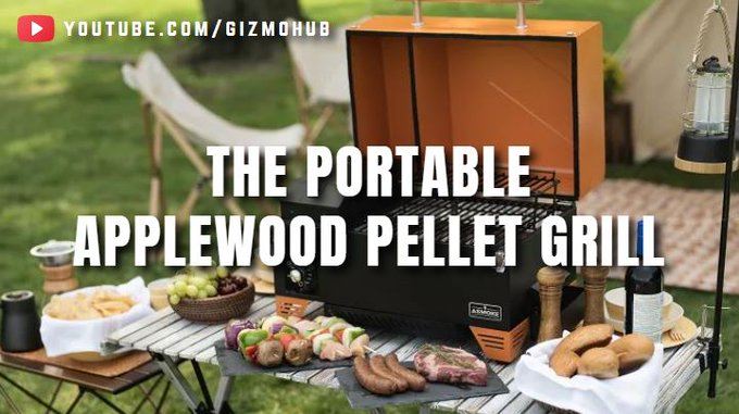 asmoke as350 portable applewood pellet grill