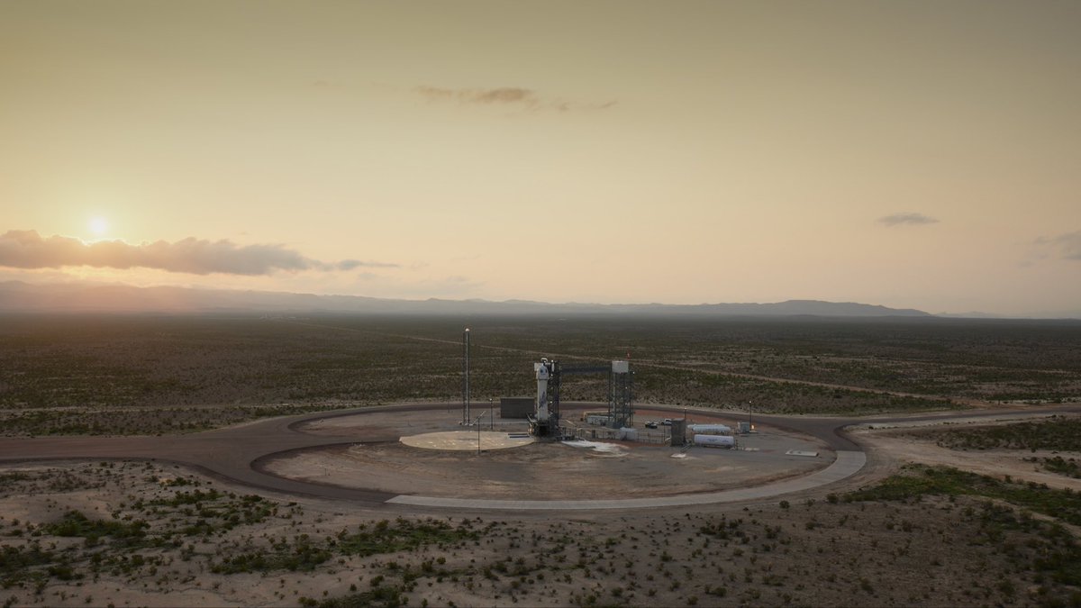 ahenk75's tweet photo. Blue Origin, on the path to #makespaceforeveryone #spaceeconomy #Space https://t.co/X3iahVf4F0