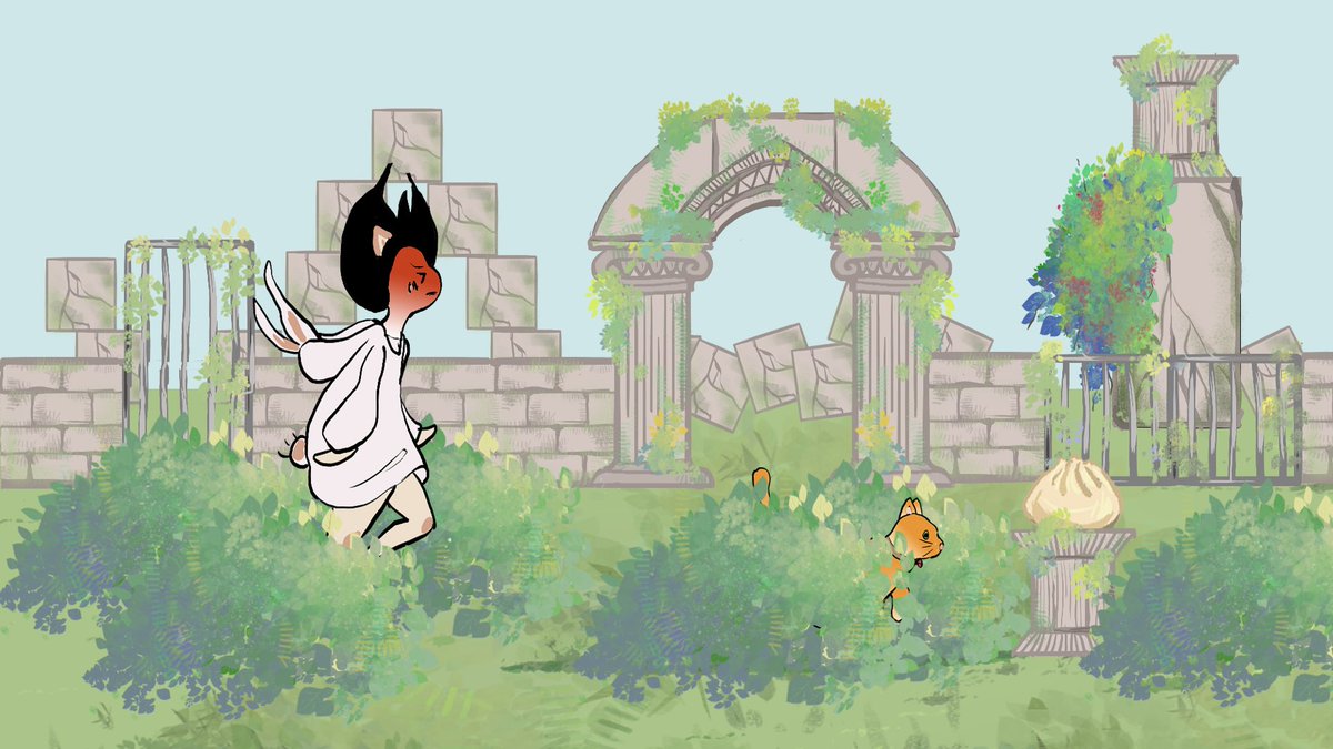 AlmostMatt's tweet photo. And just a week ago we created 'Angry Girl Wants Buns' for LD 49 (Theme: Unstable).
In this game you play as a cute girl who wants to collect delicious steamed buns, but whose emotions can change suddenly.
https://t.co/rn7ISI4hSD https://t.co/PImZMjbclh
