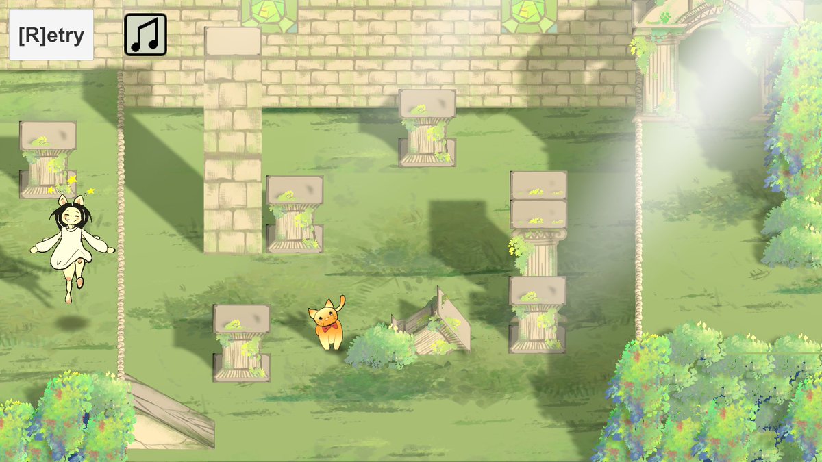 AlmostMatt's tweet photo. And just a week ago we created 'Angry Girl Wants Buns' for LD 49 (Theme: Unstable).
In this game you play as a cute girl who wants to collect delicious steamed buns, but whose emotions can change suddenly.
https://t.co/rn7ISI4hSD https://t.co/PImZMjbclh