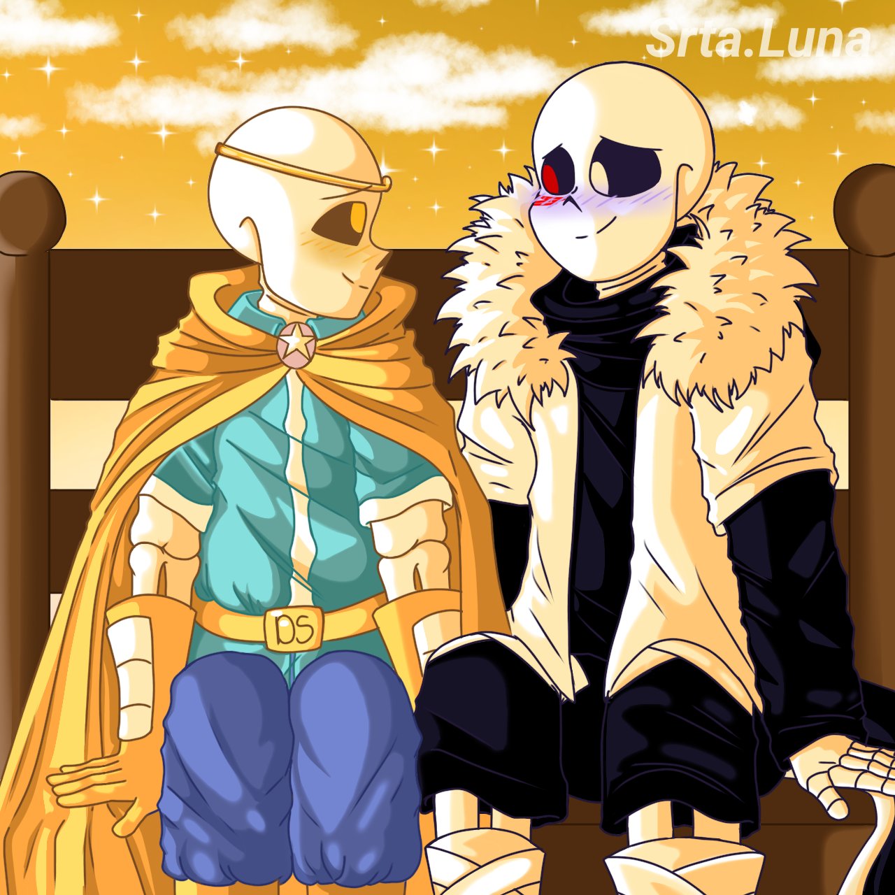 cryinginky on X: First post, Cross Sans redraw 2020vs2016