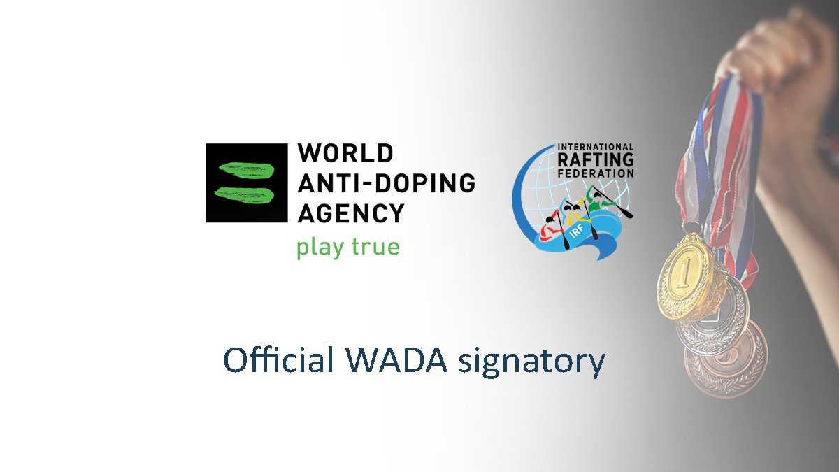 IRF accepted as official WADA Code Signatory 🏆
Read more 👇
internationalrafting.com/2021/10/irf-wa…

#playtrue #cleansport #thisisrafting #strongertogether 
<a href="/wada_ama/">WADA</a>