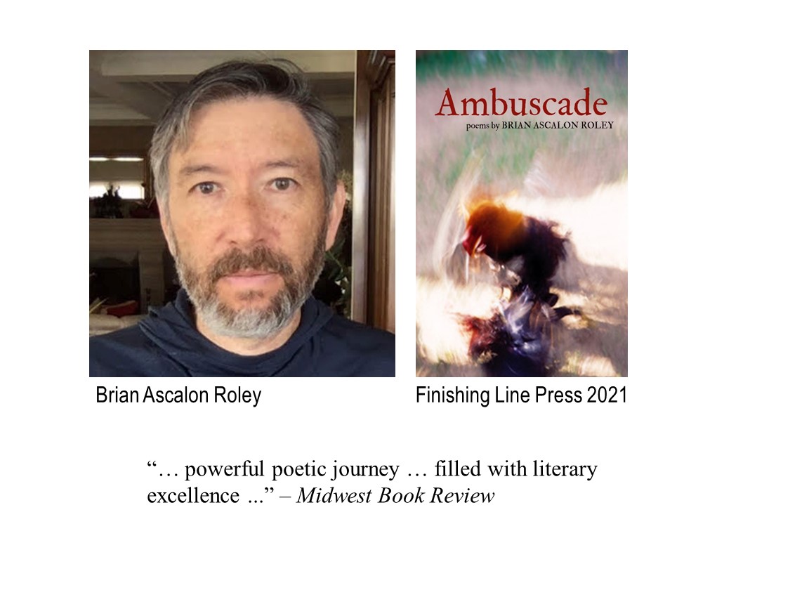 Graphic used in yesterday's #HOTP #literaryreading #FilipinoAmericanwriter
Brian Ascalon Roley read from AMBUSCADE. You can view the program at 
@SFPublicLibrary 
 YouTube youtu.be/dRMiUVvhXbA
#philippineauthors #philippinepoetry #FilipinoAmericanHistoryMonth