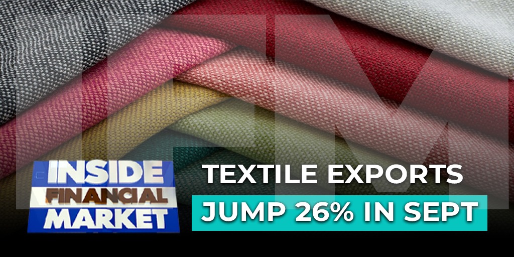 insidemarket's tweet photo. #InsideFinancialMarkets
#Textile #Production #Exports #Increased #Growth
#PakistanStockExchange #PSX
#emergingmarket #stockmarkets #Financial #NEWS #businessnews
#BreakingNews #Pakistan #kse100 https://t.co/JQ9mPv81RB