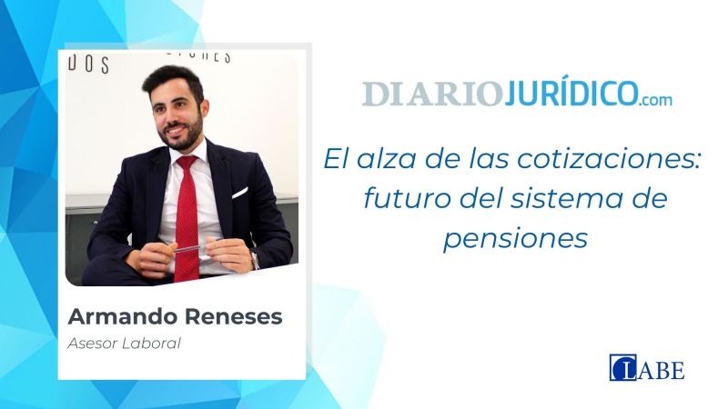 LABE_Abogados's tweet photo. 🔎¿Qué va a ocurrir con las #pensiones? https://t.co/tomcdfjeHG
📰Nuestro Asesor Laboral, Armando Reneses, nos detalla en  @diariojuridico en qué consiste el alza de las #cotizaciones para los próximos 30 años y sus consecuencias

#SomosLABE #ConstruimosSoluciones https://t.co/DfQzg6tQTN