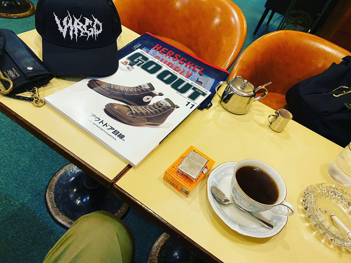 takuya_spread's tweet photo. 【大阪喫茶部】
大阪梅田兎我野町アリアにて
ホットコーヒーで練習開始☕️
#virgowearworks
#大阪喫茶部
#bar大阪喫茶部
#bar大阪喫茶部改装
#gooutmagazine
#herschellsupply https://t.co/rUiz84r4dG