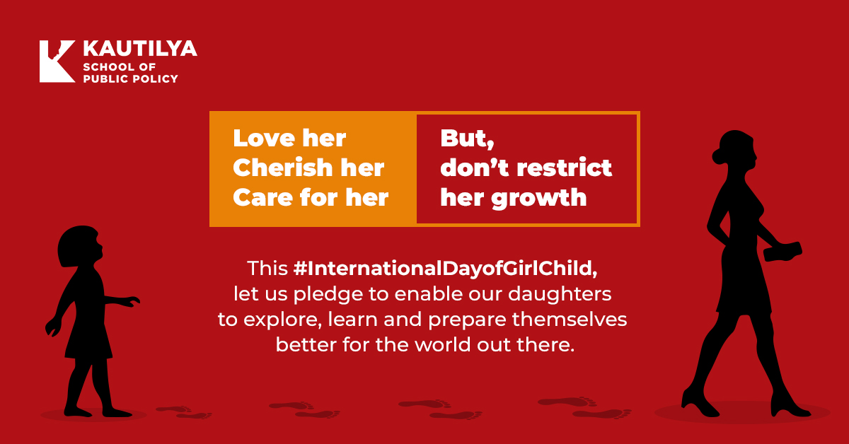 KautilyaSPP's tweet photo. When parents create opportunities for a #girlchild to not just study but learn more about the world, they lay the foundation for her future #success.

This #girlchildday, let us reaffirm to #empower our girls to grow into confident, successful individuals - and soar the skies. https://t.co/EBCXVzr75L