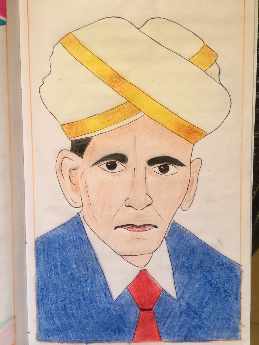 drsrinivasmacha's tweet photo. Art My Daughter Chitra Sai. https://t.co/QsZkVgFOeB