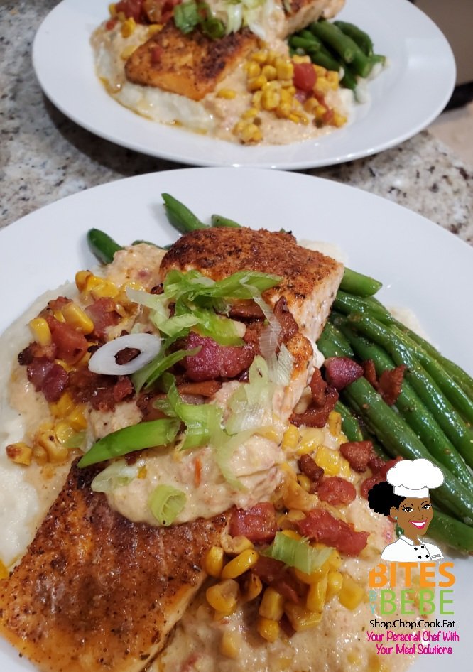 bitesbybebe's tweet photo. @LightSkinKeisha Salmon is that GWORL https://t.co/BTBFglSyih