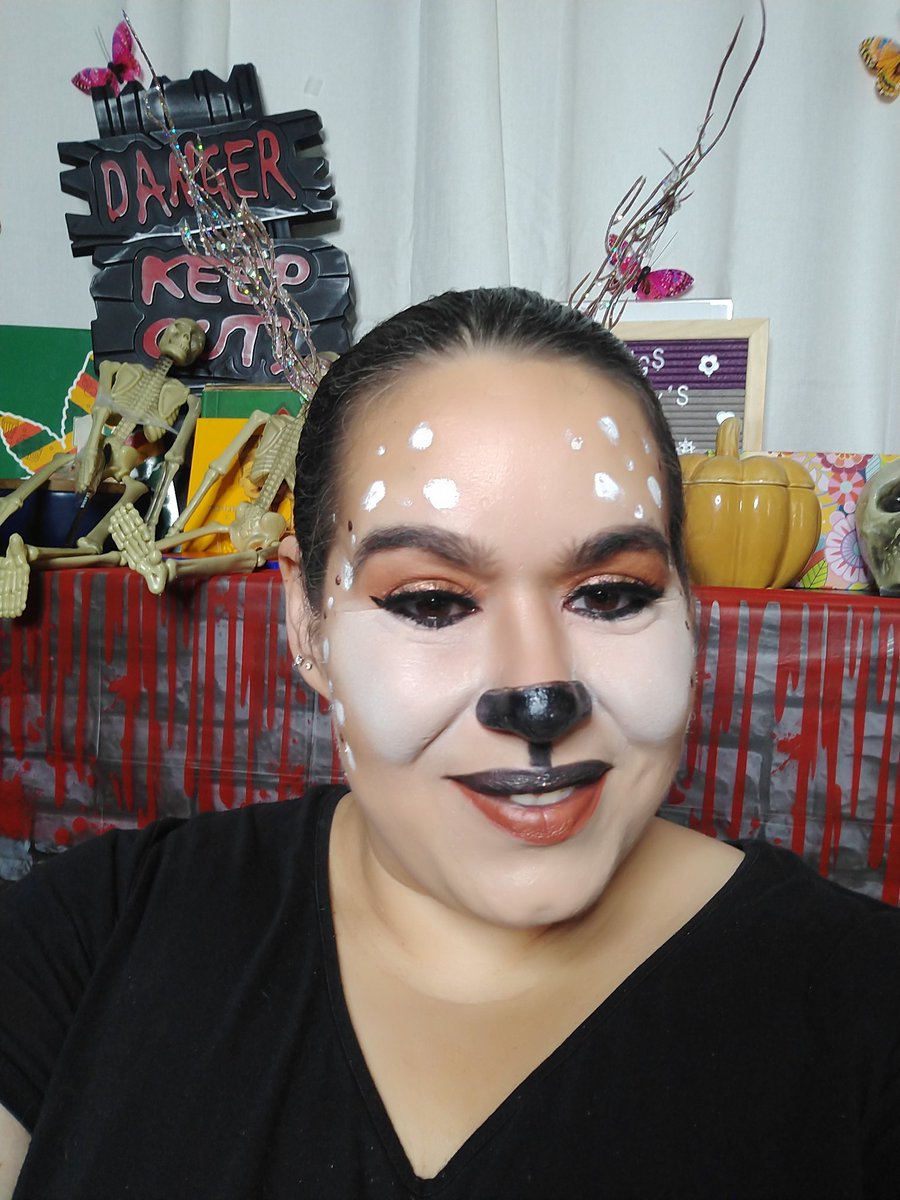 MakeupMomandson's tweet photo. Doe a deer a female deer, check out my Halloween Collab video to see how I did it. Giveaway coming.
https://t.co/eBUssSUvaI
#halloweenlooks #halloweenmakeuptutorial #halloweenmakeup https://t.co/je3X7u0gms