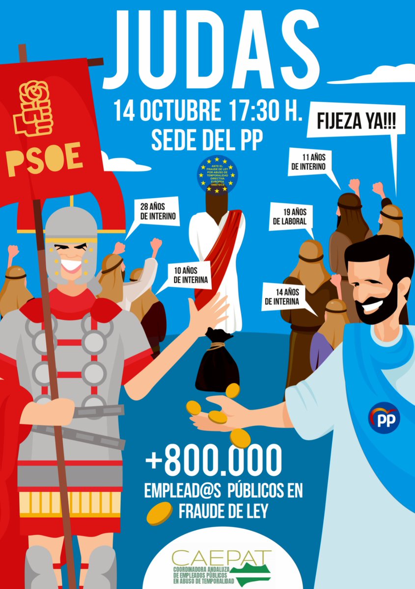CAEPAT's tweet photo. ✔️ La ruta romana de los abusadores se remonta a finales  del siglo XX d.c. y llega hasta la actualidad
Empezamos su conmemoración 

Día 14 de octubre sedes @populares @ppandaluz 

@pablocasado_ 
@LlanosdeLuna 

@PSOE @psoedeandalucia
@sanchezcastejon 
@mjmonteroc 
@_JuanEspadas https://t.co/JOxgvs4eNF