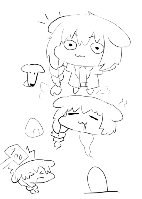 Couldn't draw anything today i guess. 