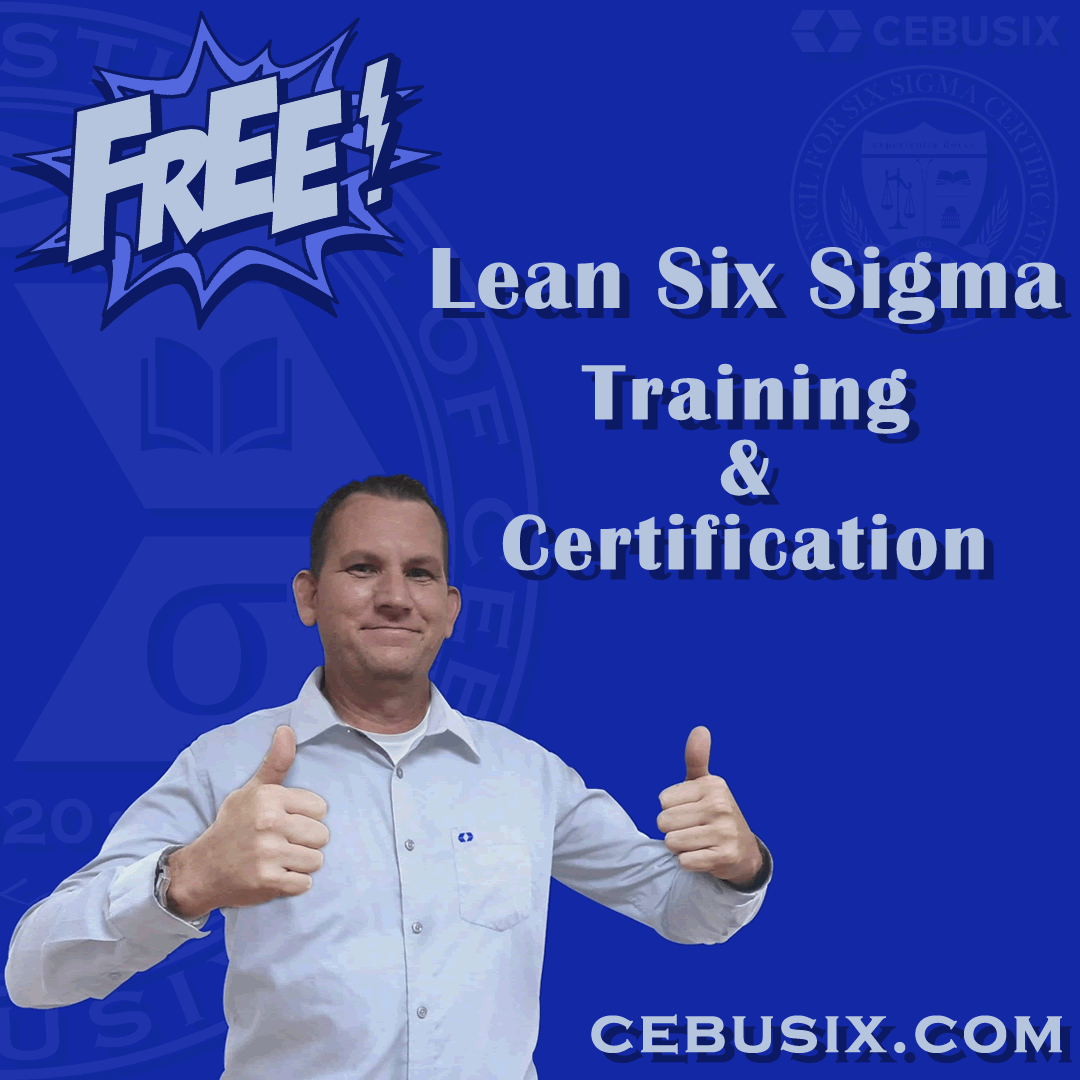 CebuSix is now offering Six Sigma and Lean Six Sigma Certification. All week long, we will randomly make our Yellow and Green Belt courses free for all - for an hour at a time. cebusix.com/all-courses/