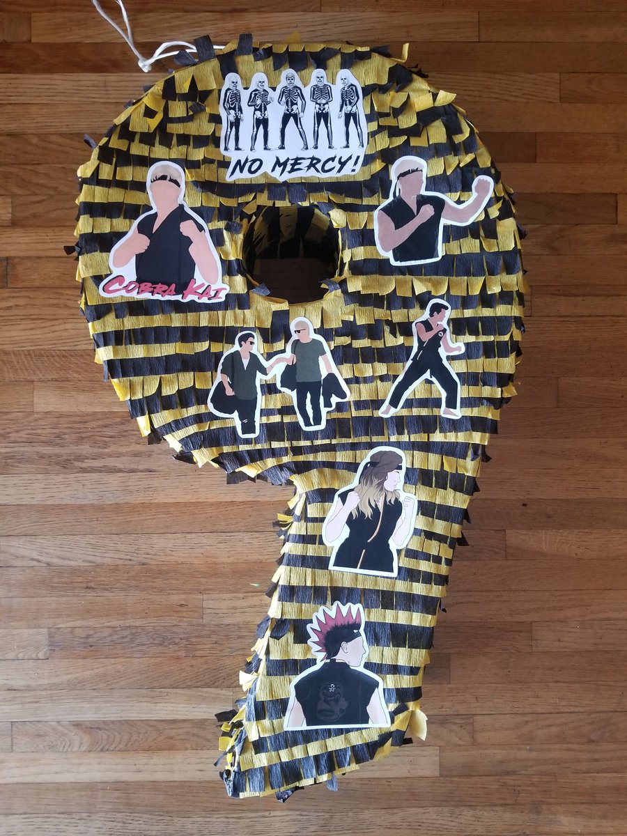 arodcustom's tweet image. #9 Cobra Kai Piñata!!! #piñatas #pinata #pinatas #piñata #cobrakai #cobrakaipiñata #cobrakaipinata #arodcustomparty #arodcustom #cobrakaiparty #nomercy #strikefirst #strikefirststrikehardnomercy