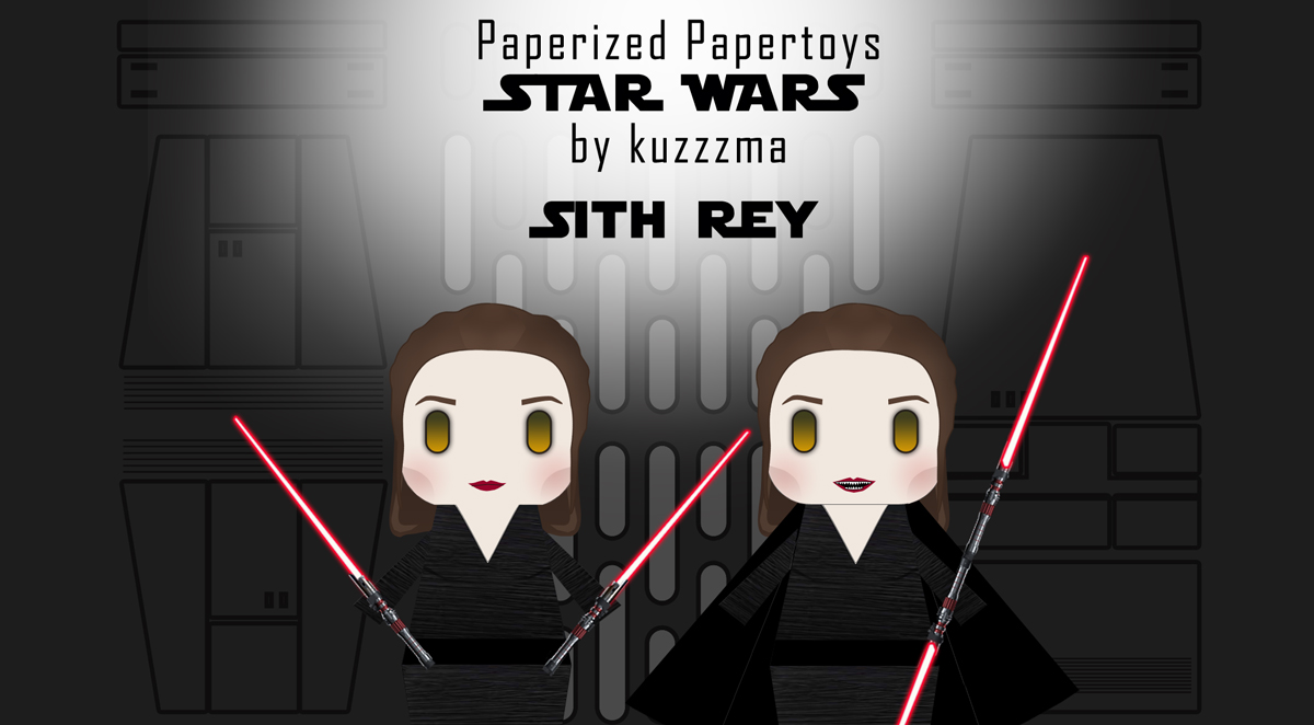 kuzzzma's tweet photo. #StarWars #SithRey as played by #DaisyRidley (look from Episode IX). Download free #papertoy template: https://t.co/BHHSK8uri5
#papercraft #Rey #sith https://t.co/OBpq1GbxKk