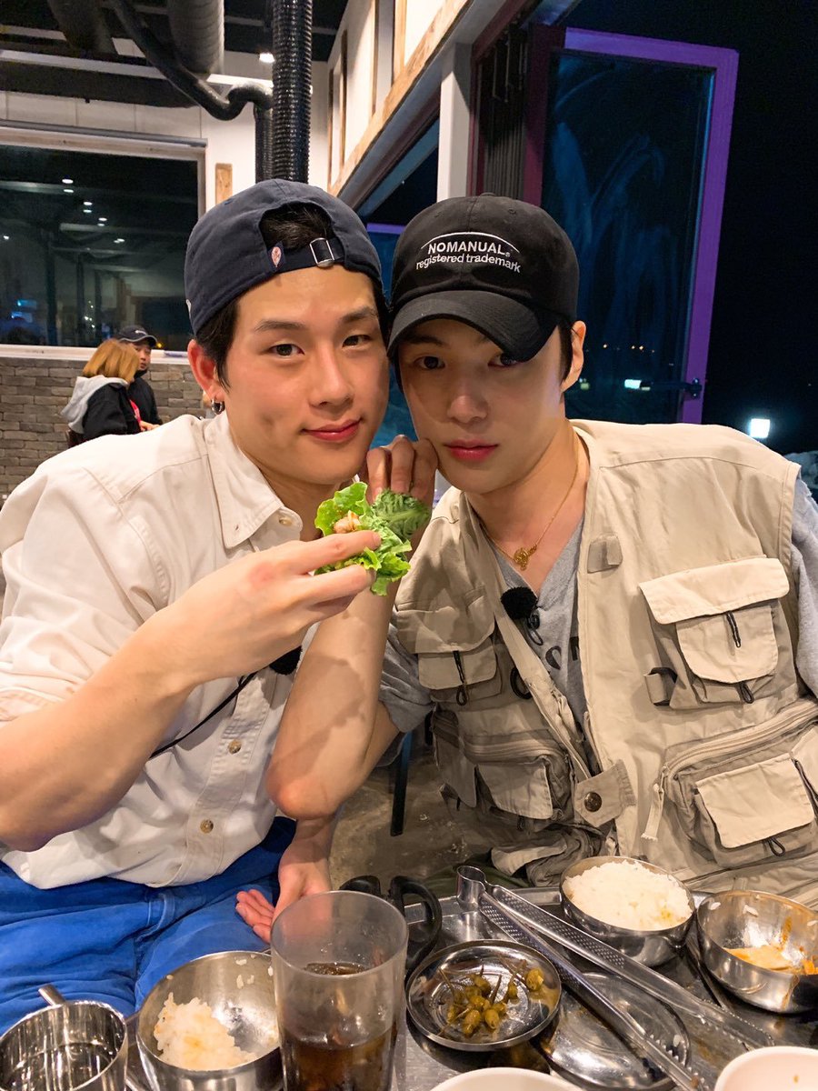 themapola's tweet image. I think I’m onto something.
Minhyuk from MONSTA X is dating Jooheon from MONSTA X 
They've been seen together several times: