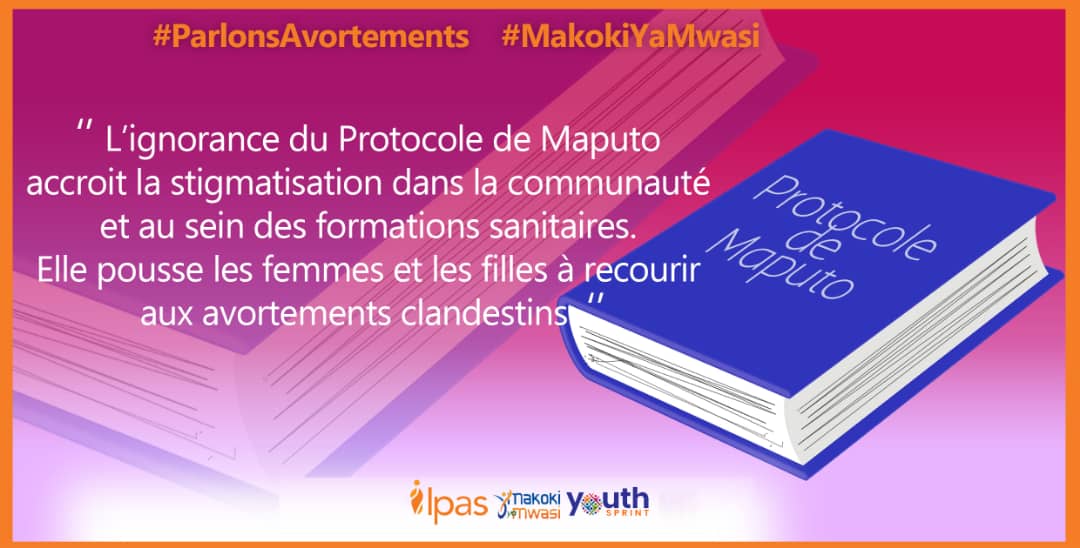 kalibwaFils's tweet photo. #ParlonsAvortements  
Le savez-vous? Le manque de la connaissance et de la bonne information sur le protocole de Maputo, stimule les stigmats et le recourt a la clandestinité
@MakokiYaMwasi 
@IpasOrg  @YouthSprint @Mulunda_JC @DeniseNyakeru https://t.co/ujrzHKDtPM