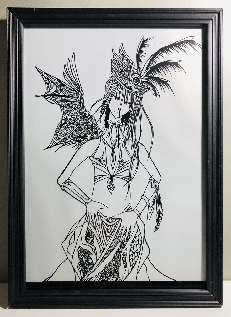 N_Mist_Hung's tweet photo. しがない切り絵師にございます

どうぞよしなに

ツリーにアクセサリーあります

#切り絵 https://t.co/Fp5U8n6Z3E