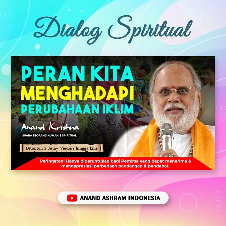 Klik link di bio @AnandAshram , Pilih 'Youtube Anand Ashram' untuk menemukan dan menonton video ini

▶️ youtu.be/e-MNGCYmAo0

#pemanasanglobal #perusakanlingkungan #lingkungan #bumimemanas #kerusakanlingkungan #cintabumi #cintalingkungan
#Renungan #Inspirasi #DialogSpiritual