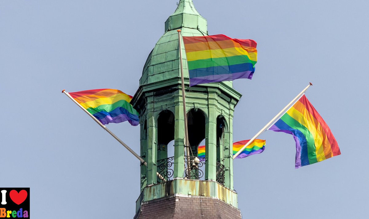 Coming-OutDay 🏳️‍🌈 In Breda is iedereen welkom en mag iedereen zijn wie die wil zijn. Het hele jaar door. 🏳️‍🌈