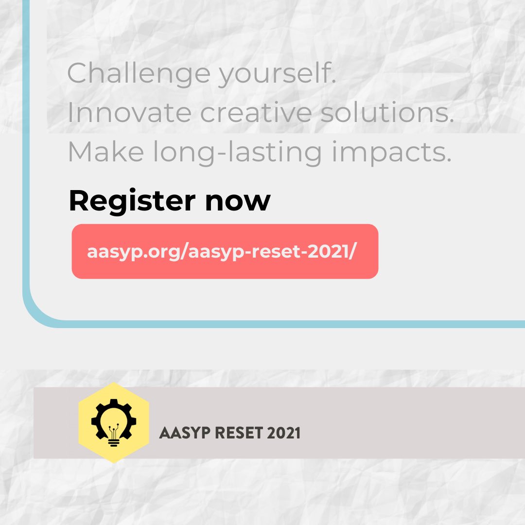 AusASEANyouth's tweet photo. Due to the high inquiry of #RESET2021 on our social channels, AASYP is thrilled to announce the event’s deadline extension until 23 October 2021.
👉🏼 Register now https://t.co/k8agl1Xjon
Good luck!
#aasyp #aus_aseanyouth #AASYPReset #hackathon #ASEAN #Australia #AusASEANCouncil https://t.co/t3Untg7T2t