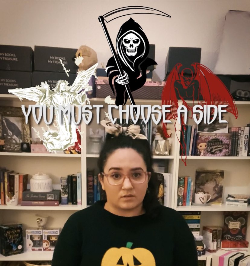 allhallowsraven's tweet photo. I made a fun Instagram reel of me choosing a team for @GothtoberReader you can view it here https://t.co/EFj2Sw1RmJ I absolutely loved making it but wow reels can be hard work! Haha 👻🎃 https://t.co/sk0bjOggLW