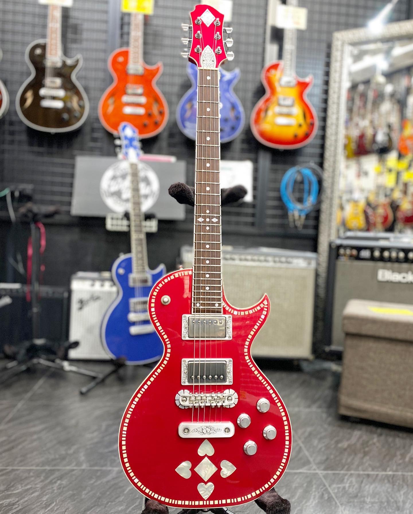 Zemaitis ゼマイティス A24SU Ruby Heart