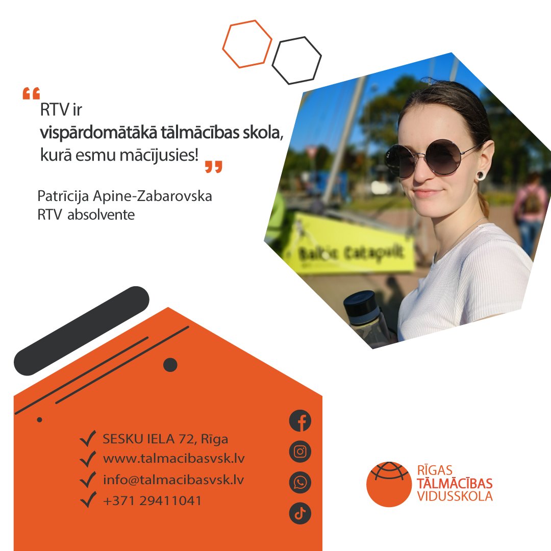 Talmaciba's tweet image. Mūsu studentiem ir katram sava iepriekšēja mācību pieredze.👩‍🎓Paldies, ka novērtējat to, ko sniedz Rīgas Tālmācības vidusskola!